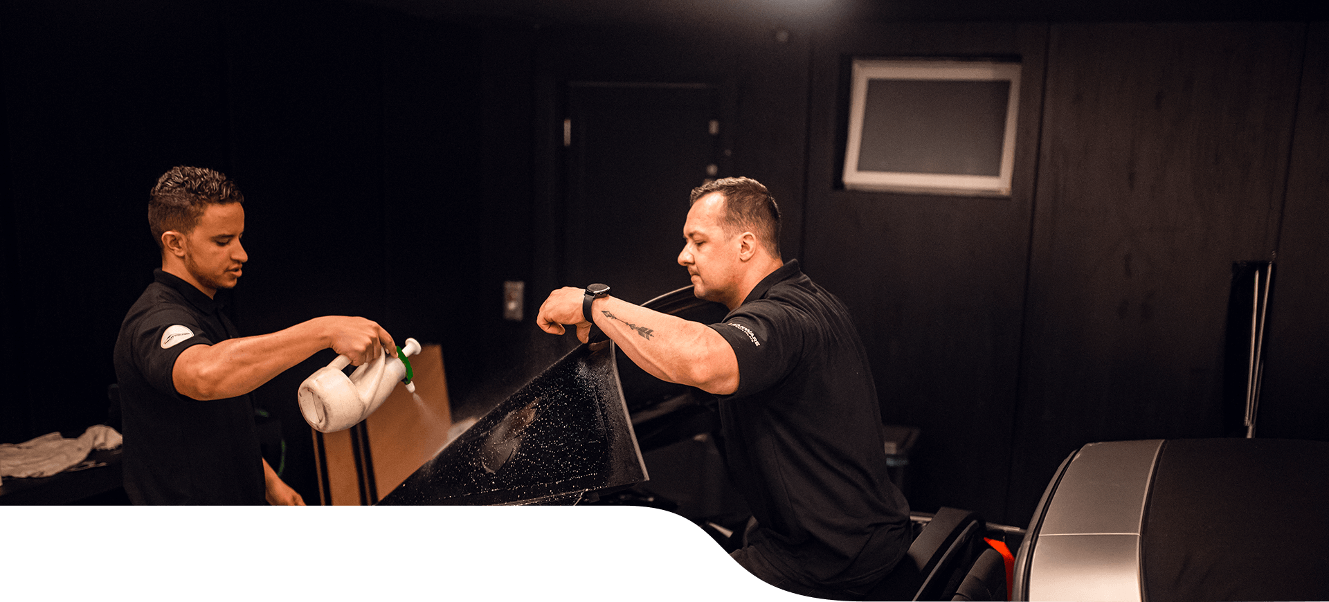 Ilustração com trabalhos realizados